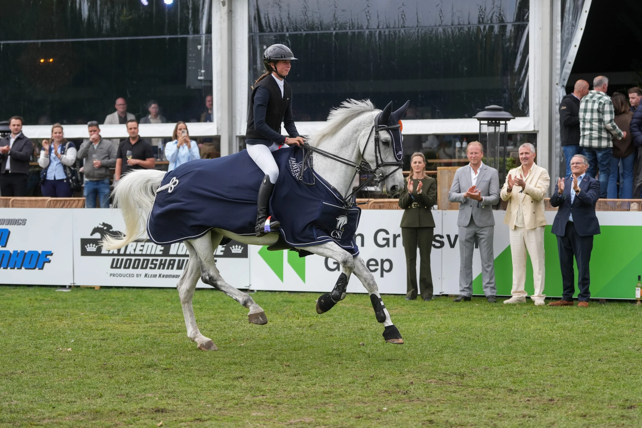 Voor de tweede keer vandaag: winst voor Lieselot Kooremans in Bazelmans Prix