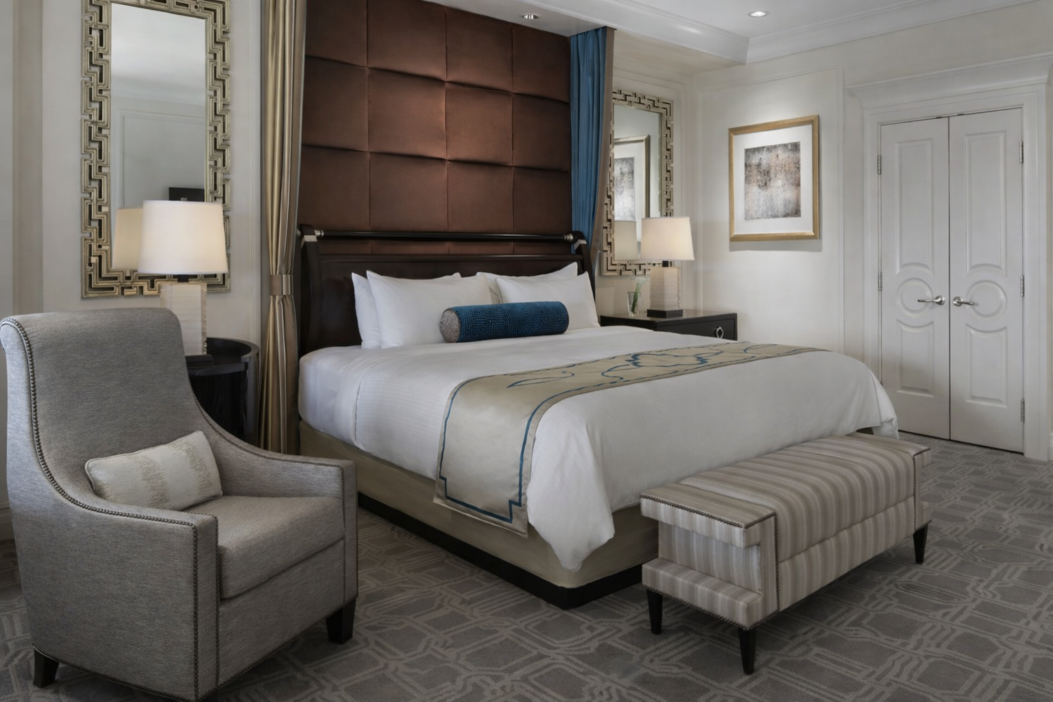 The Pallazo Luxury King Room at The Venetian