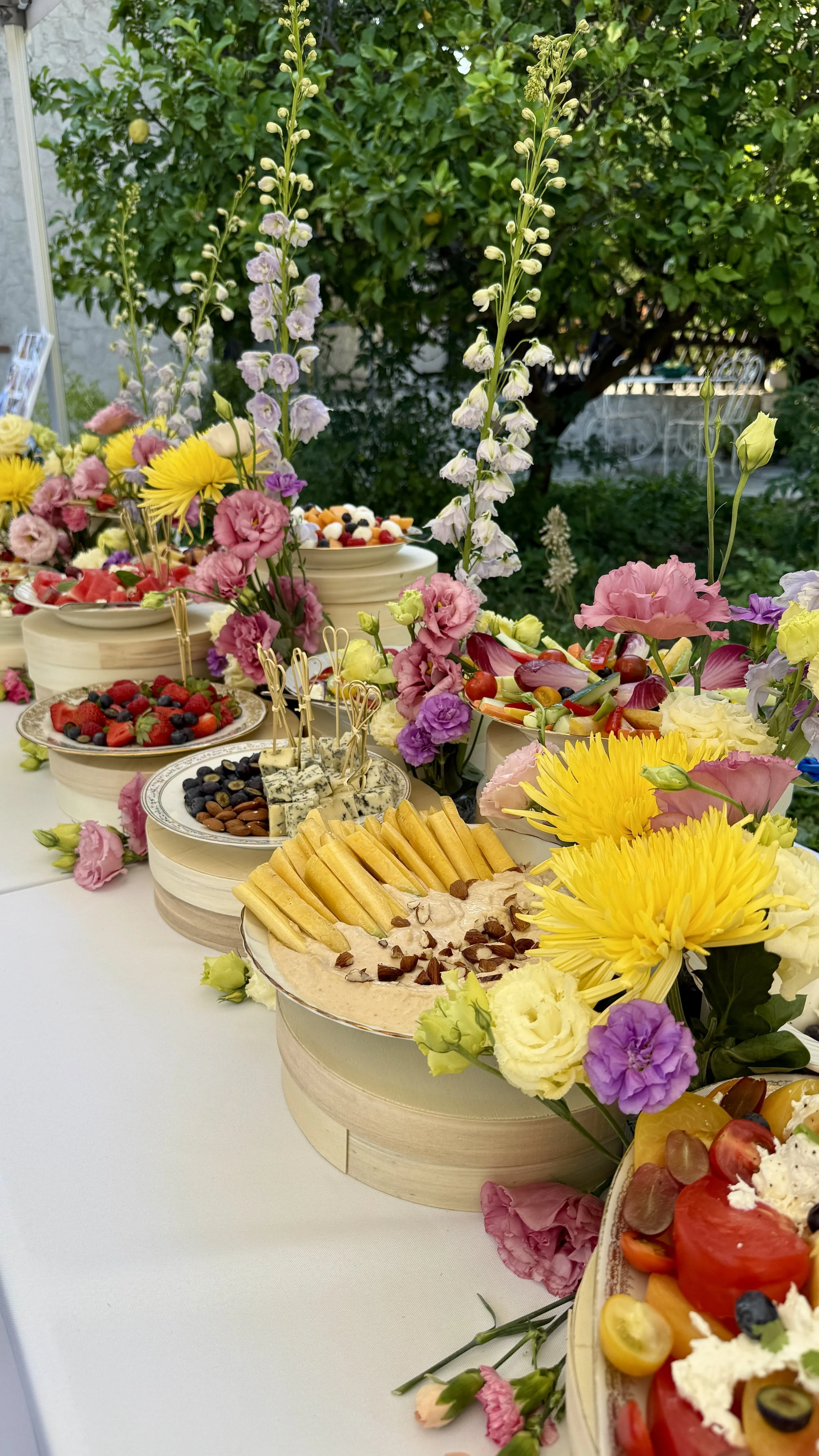 Buffet de reception saint paul de vence