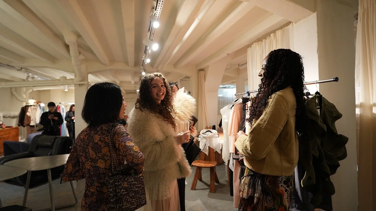 Materialized launched at Paris Fashion Week. This season we're bringing our creators mixers to the South of France, beginning with Cannes.

Our creators showroom ONE30M is open to registered creatives for style pulls, brand launches, product sampling