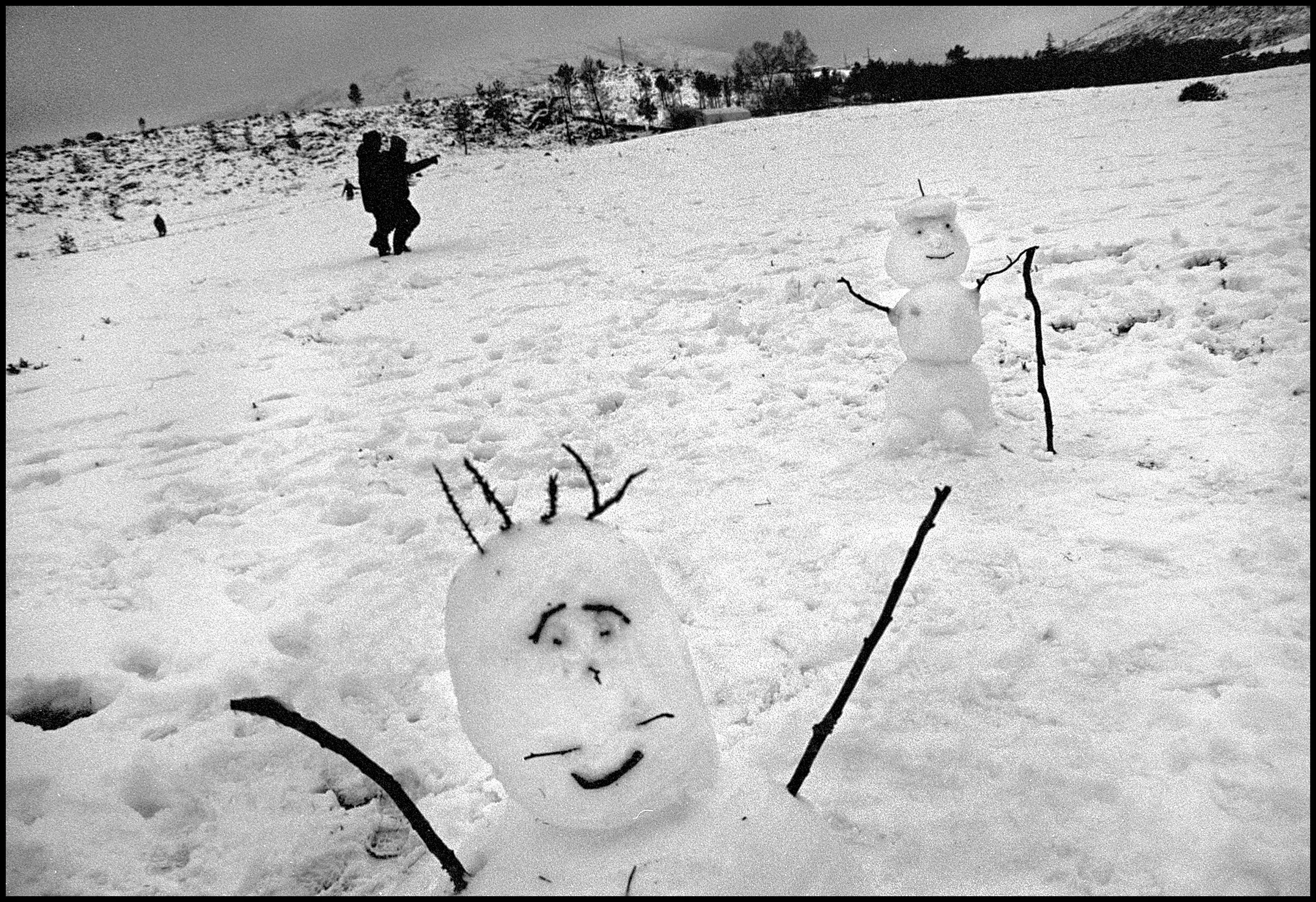 Two Snowmen. Lamas de Mouro, Portugal. 2026.