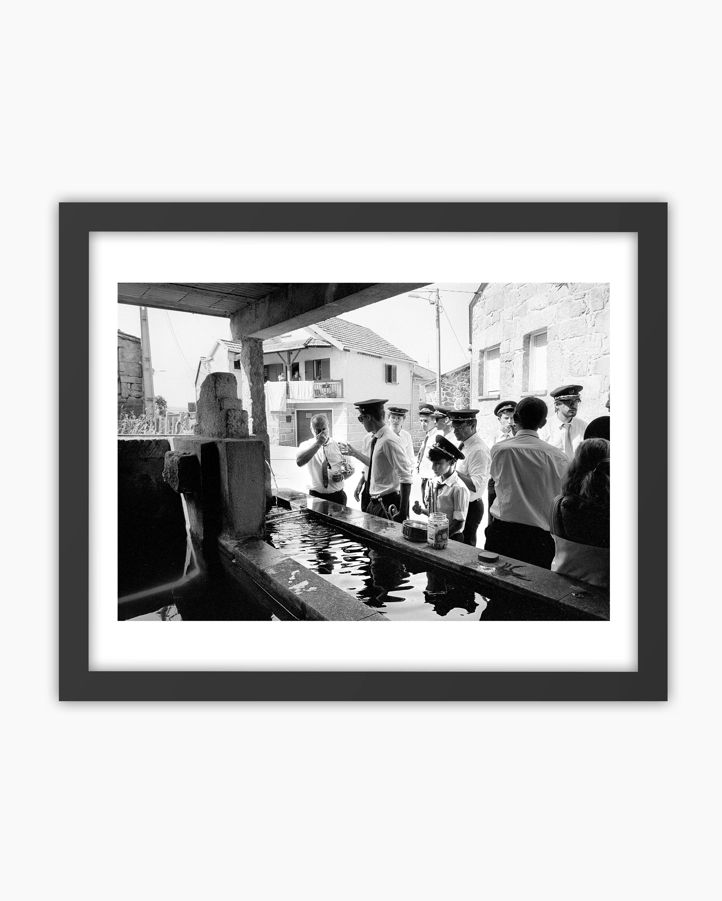 03. The marching band takes a break. Parada do Monte, Portugal. 2025..jpg