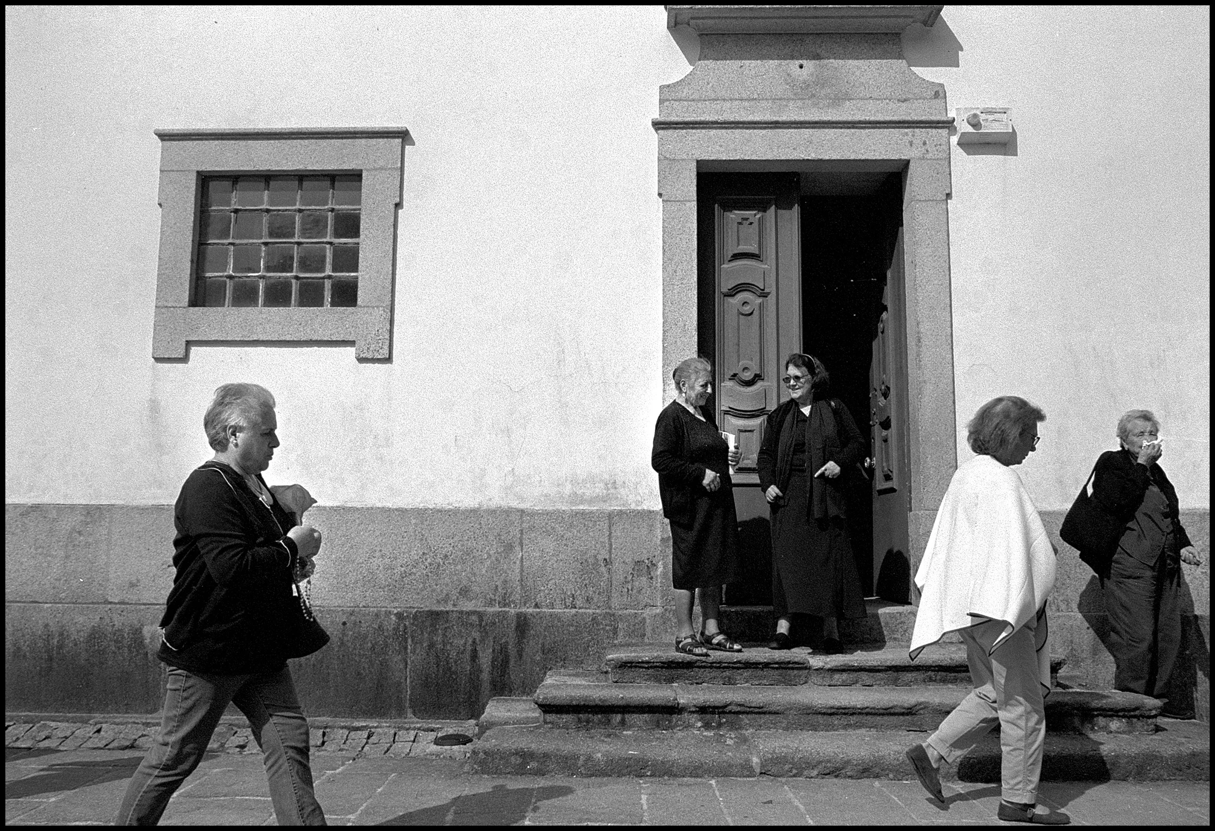 Pilgrimage of Nossa Senhora da Peneda. Entrance of the sanctuary. Arcos de Valdevez, Portugal. 2025