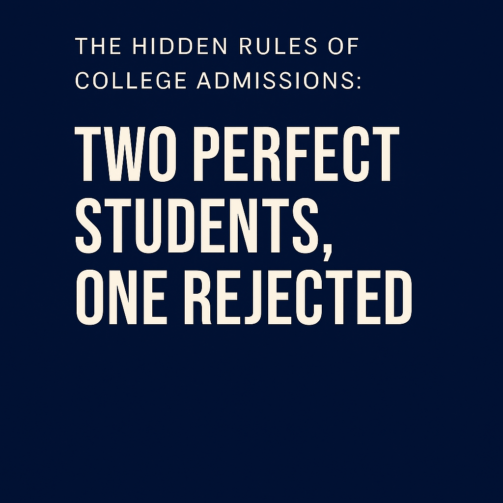 Two Perfect Students, One Rejected: The Hidden Rules of College Admissions