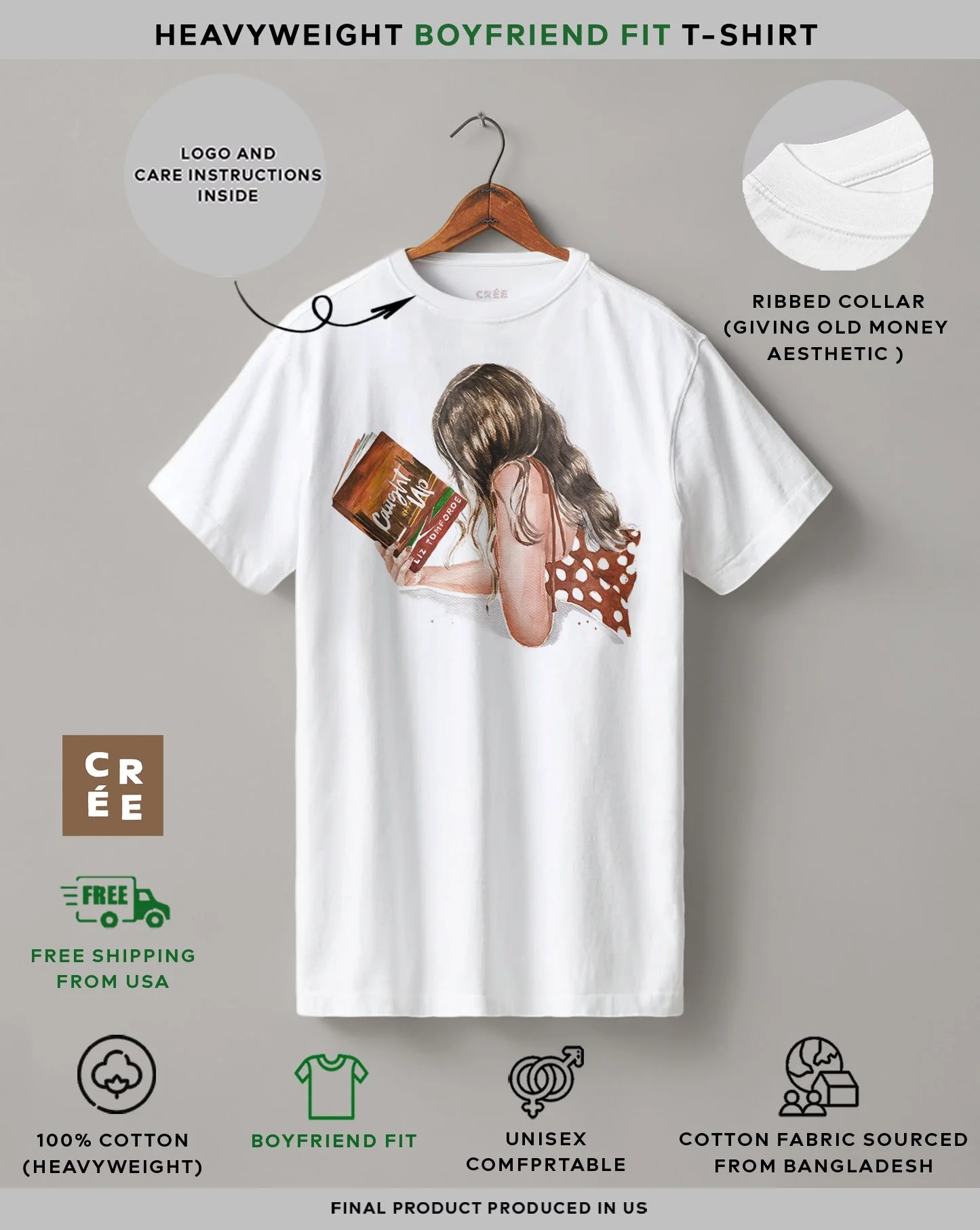 Caught Up book t-shirt, Liz Tomforde romance merch.jpg