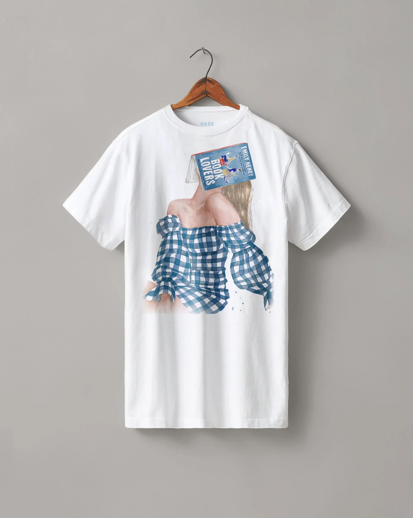 Book Lovers book t shirt | Emily Henry 100% cotton tee | hair color options