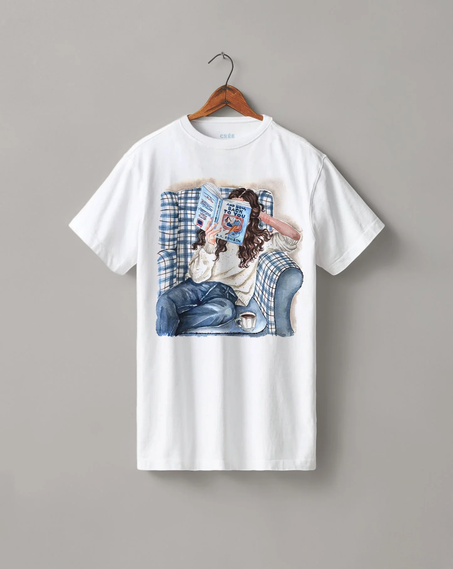 And Now, Back to You book heavyweight boyfriend fit t-shirt | hair & skin options