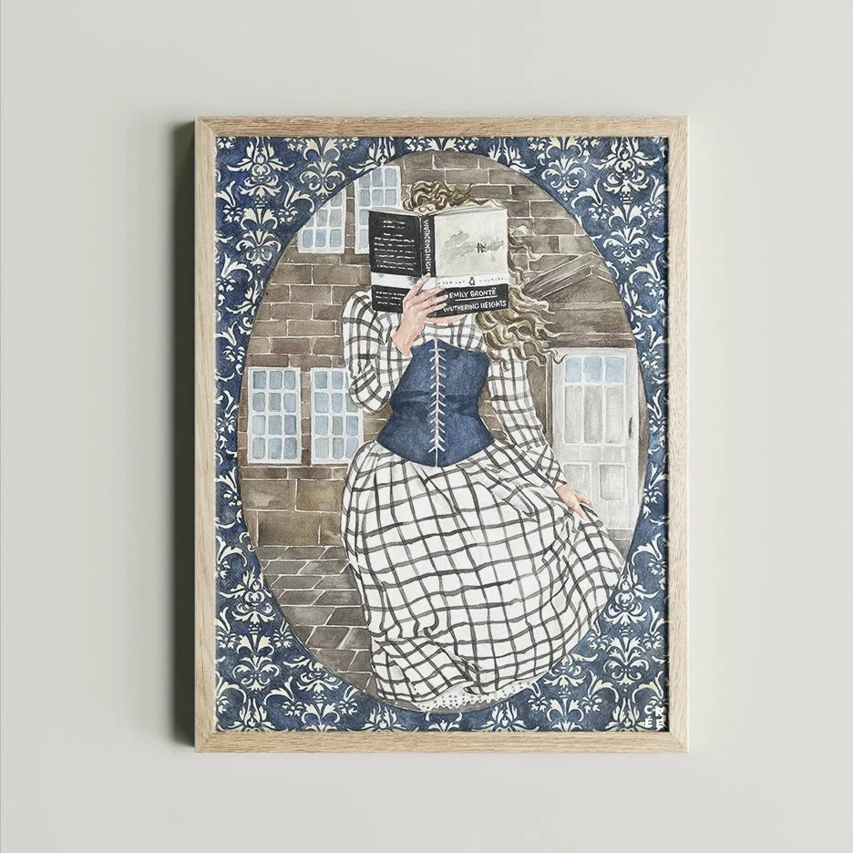 Wuthering Heights by Emily Bronte book print 2.jpg