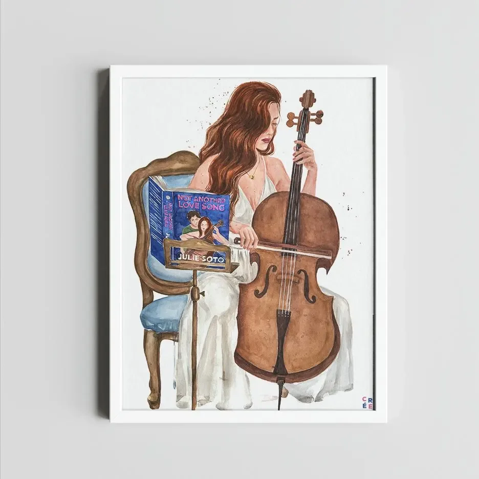 Not Another Love Song book art print.webp