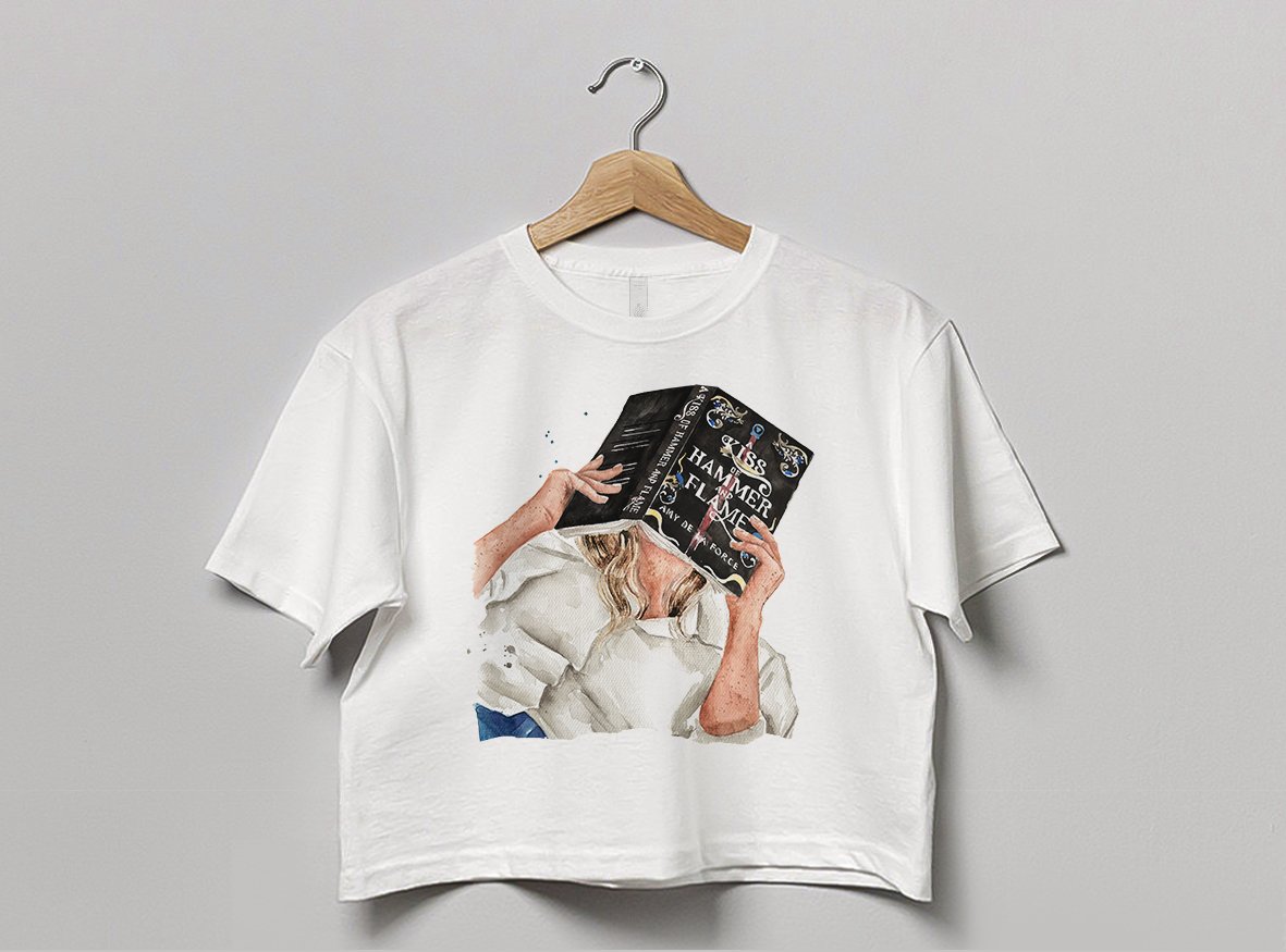 A Kiss of Hammer and Flame by Amy de la Force book art print.jpg