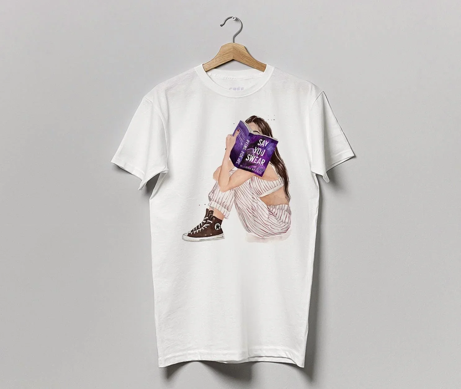 Say You Swear book t-shirt.webp