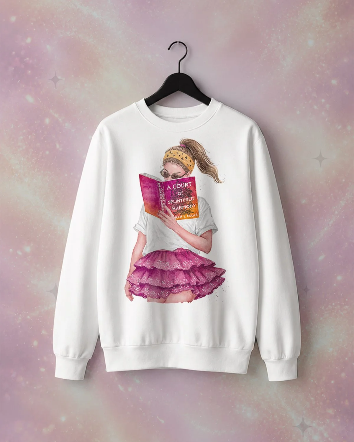 A Court of Splintered Harmony book inspired sweatshirt