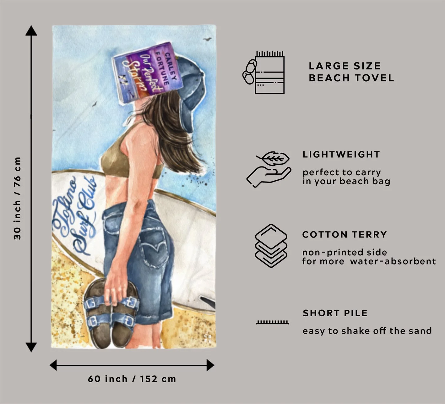 Our Perfect Storm book beach towel.jpg