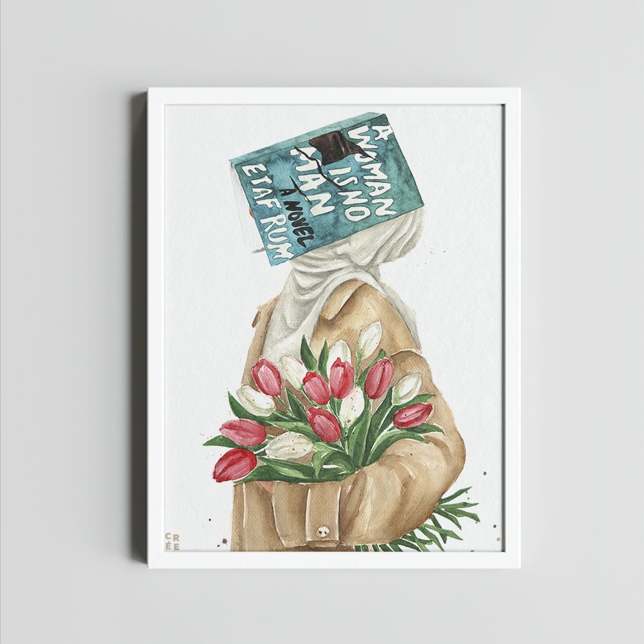 A Woman Is No Man book art print.jpg