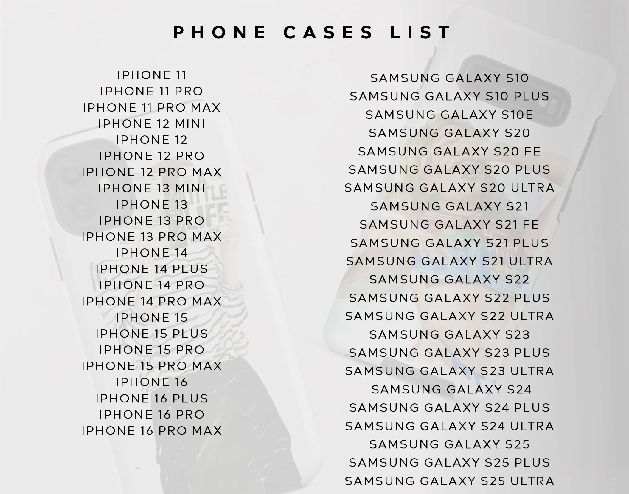 Phone cases list .jpg