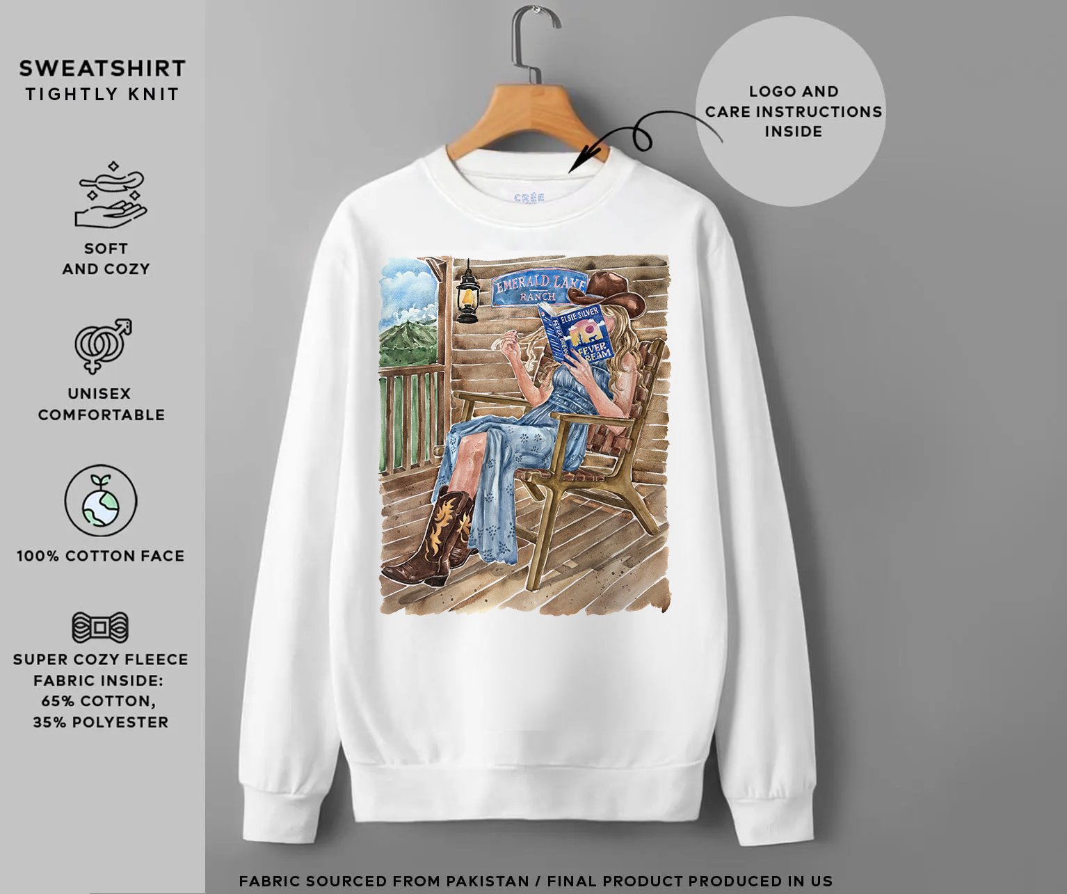 Fever Dream White Sweatshirt | Elsie Silver Book Merch2.jpg