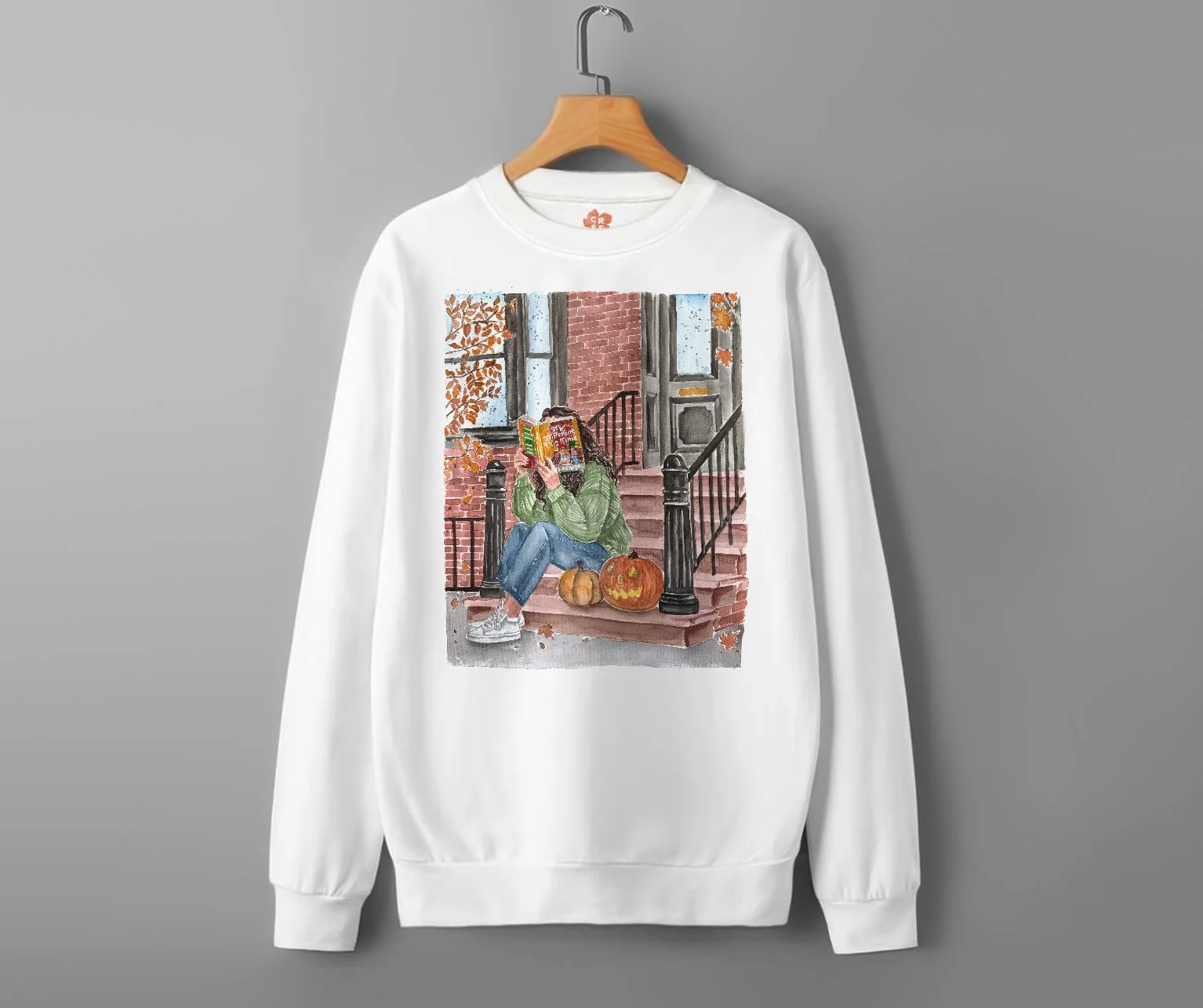 It’s Different This Time book sweatshirt – cozy romance book sweater – autumn reading pullover.jpg