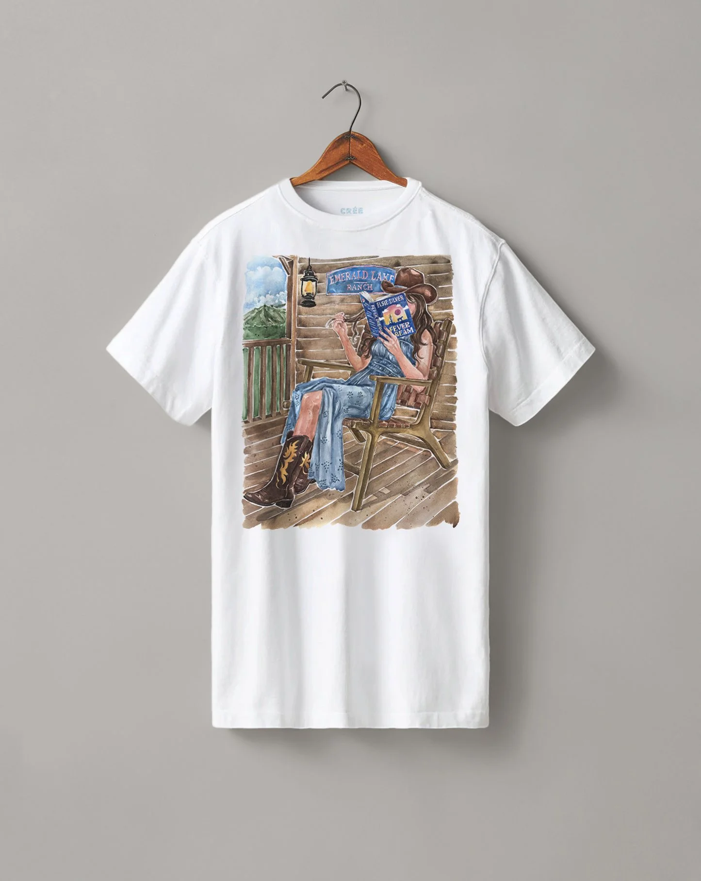 Fever Dream (Emerald Lake #1) book heavyweight boyfriend fit t-shirt | hair & skin options