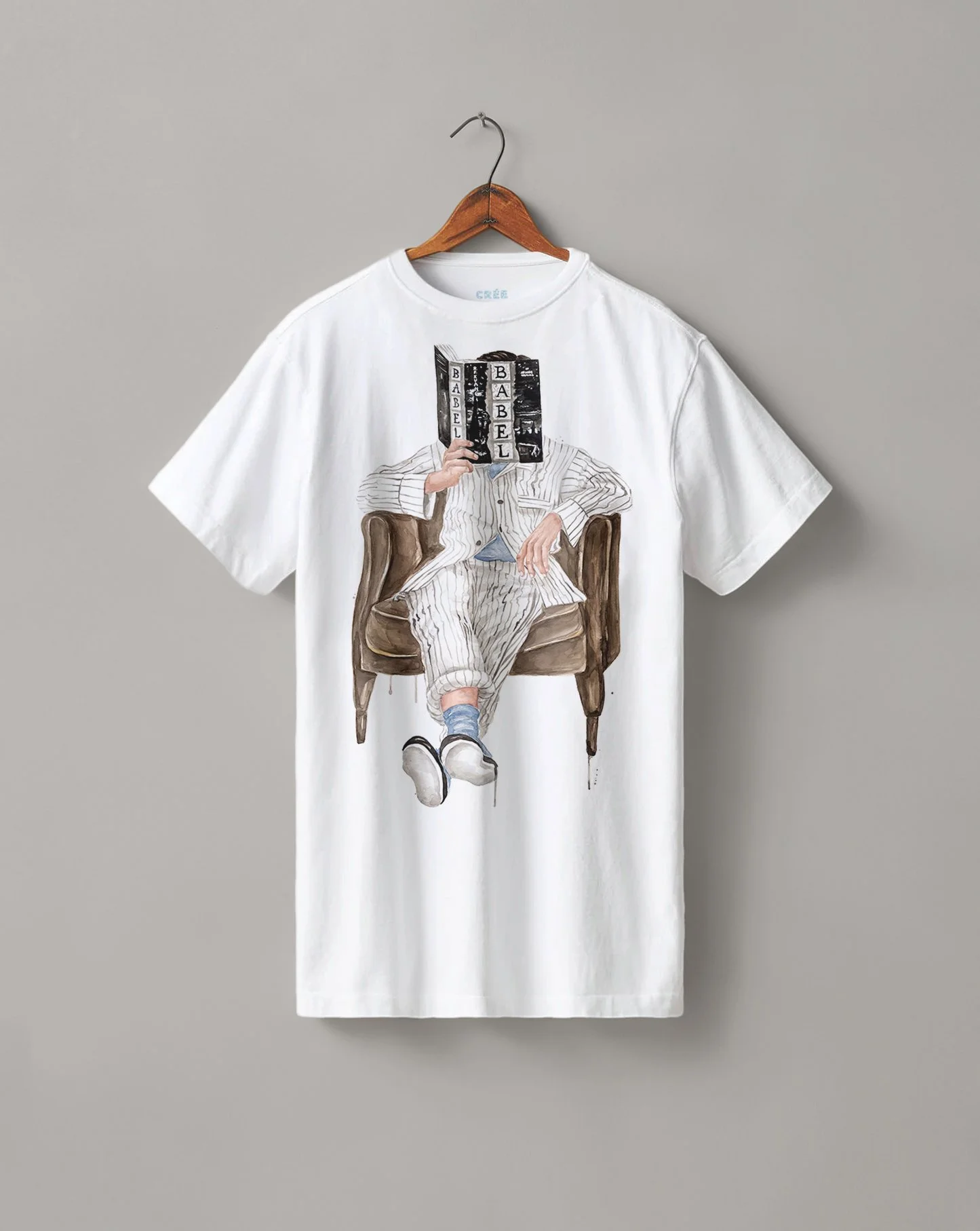 Babel by R.F. Kuang book heavyweight boyfriend fit t-shirt | hair & skin options