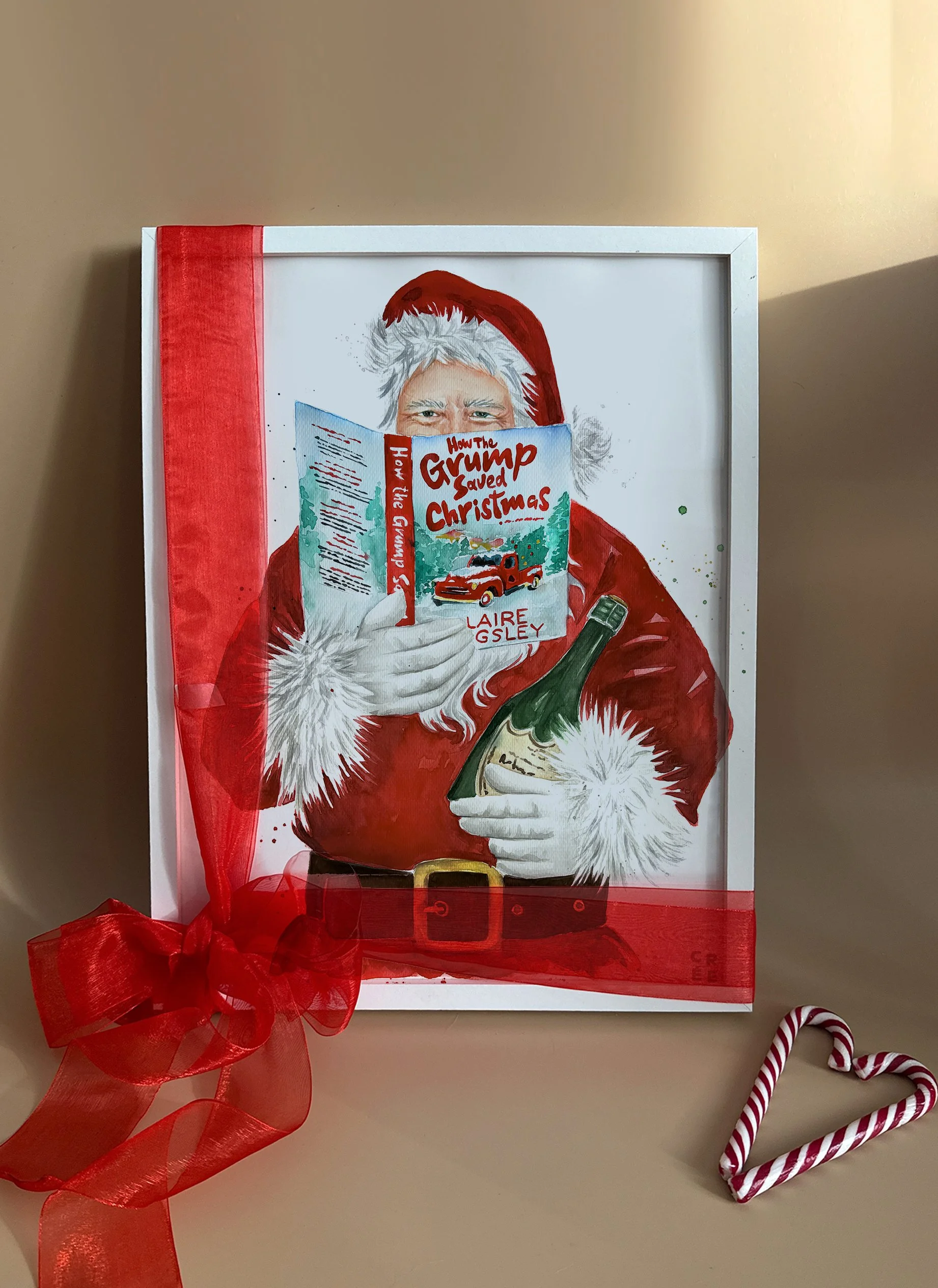 How the Grump Saved Christmas book art print .jpg