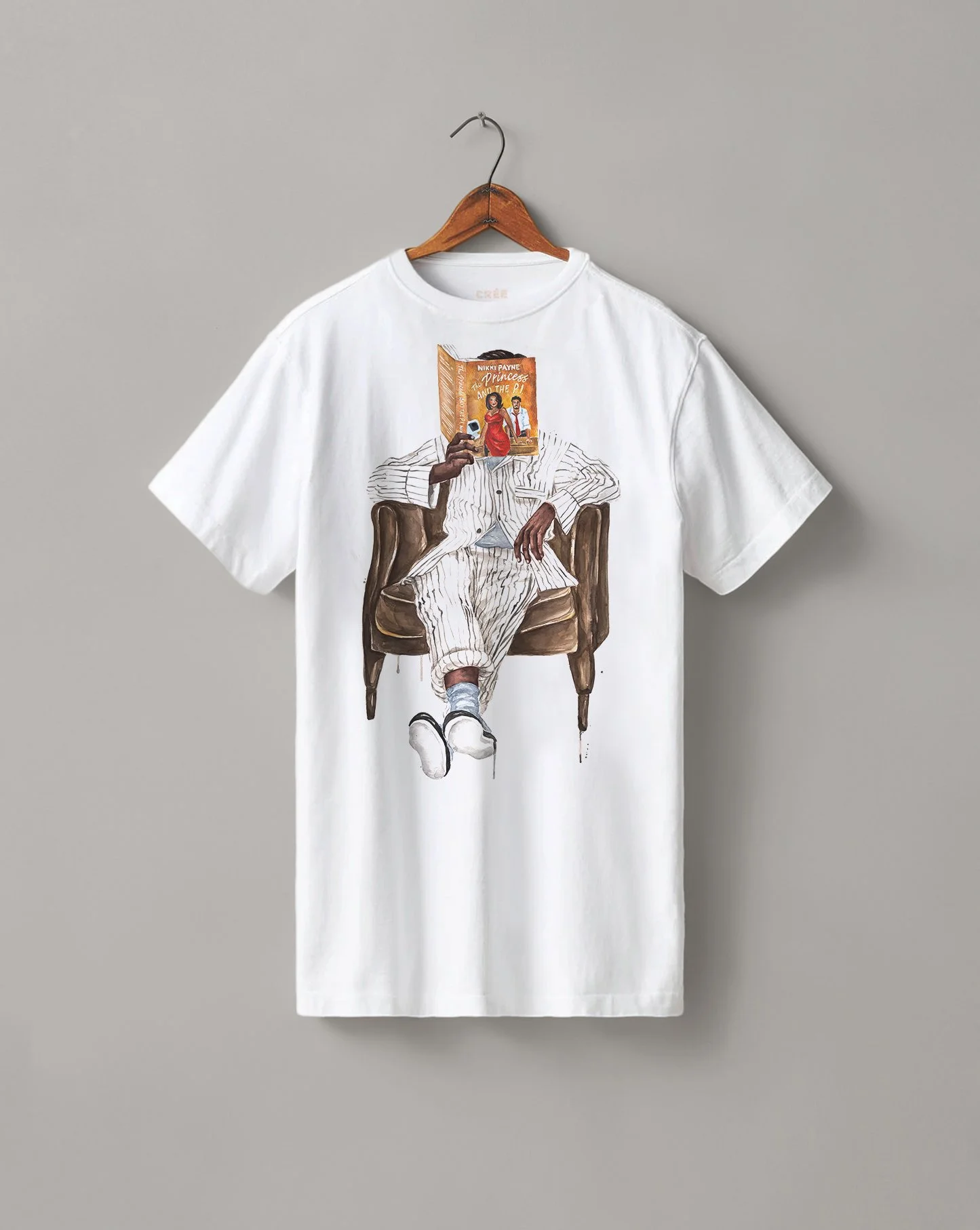 The Princess and the P.I. by Nikki Payne book t-shirt.jpg