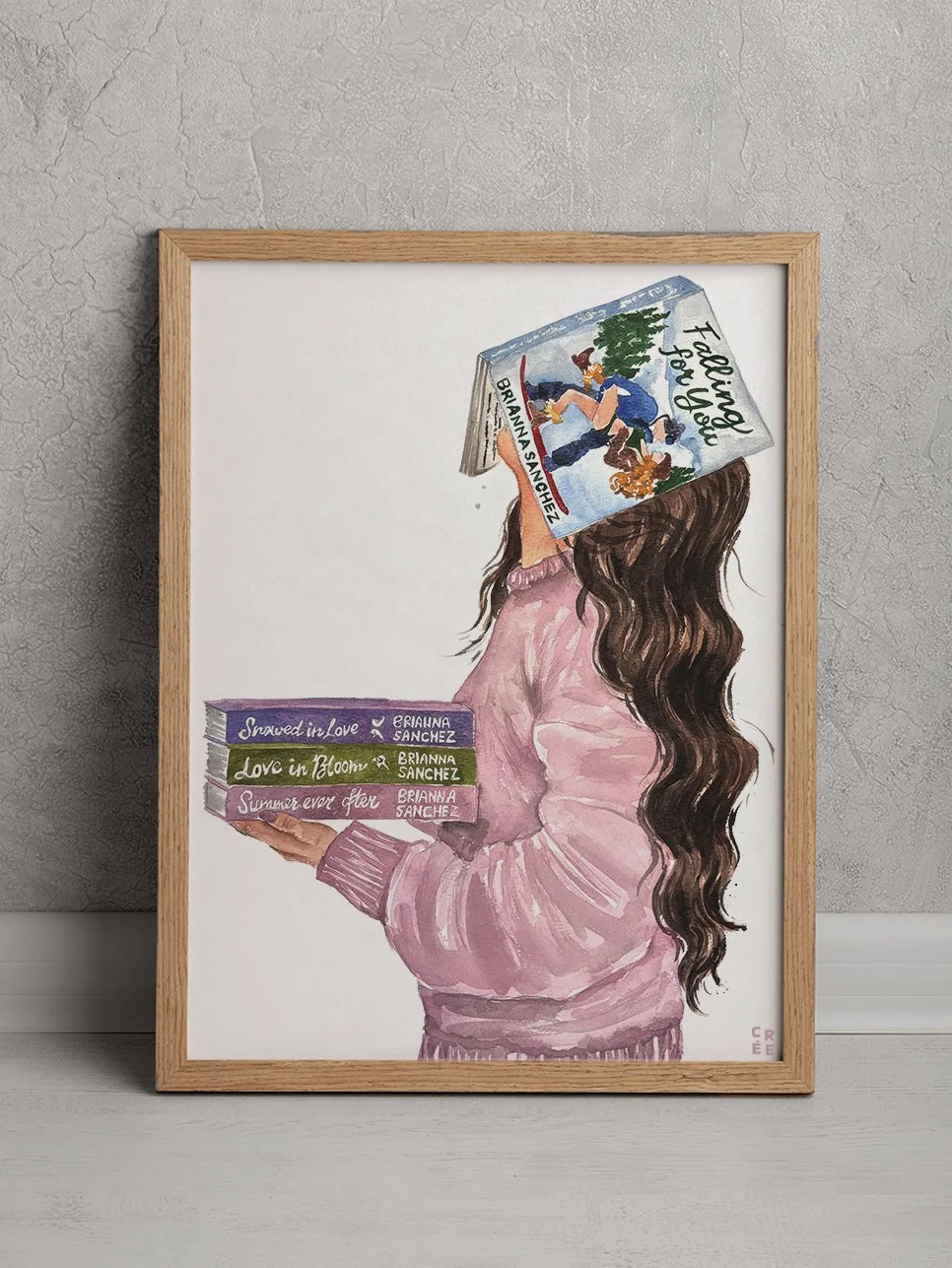 Brianna Sanchez books collection art print.jpg