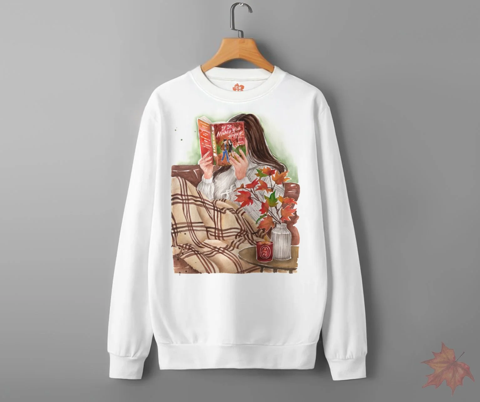 Makes You Happy by Julie Olivia book sweatshirt.jpg