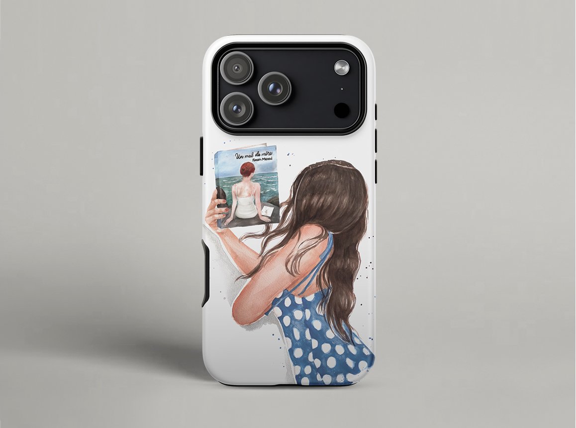 Farah Merad book phone case