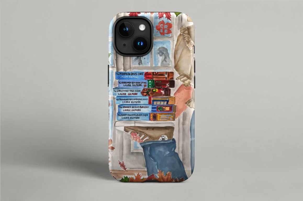 Dream Harbor series phone case – Laurie Gilmore romance book phone case – MagSafe available.jpg
