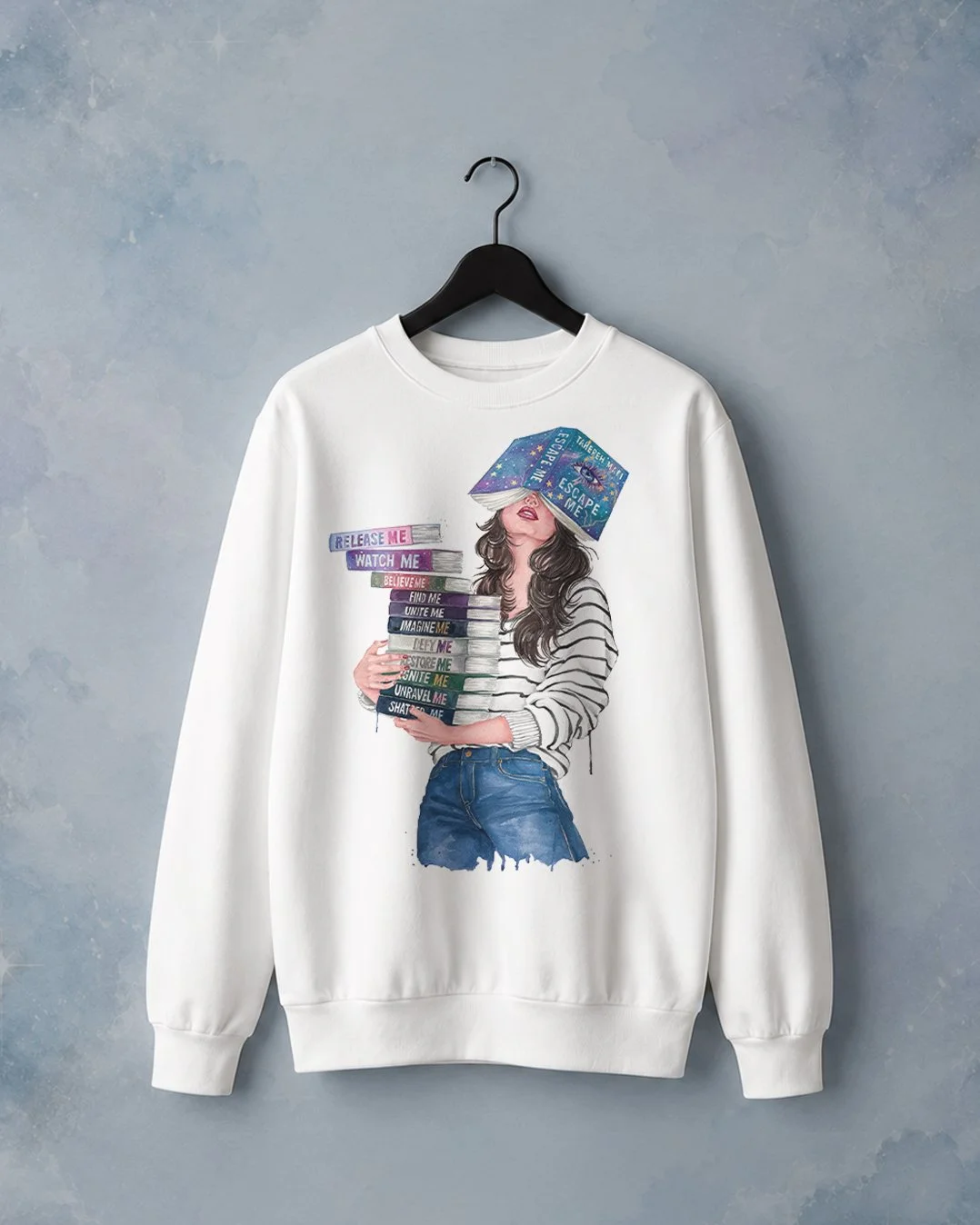 Escape Me (Shatter Me series) book sweatshirt