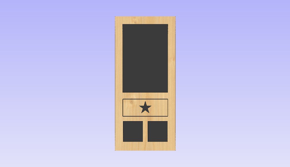 1009 Screened Bottom 3 Panel with image Screen Door.jpg