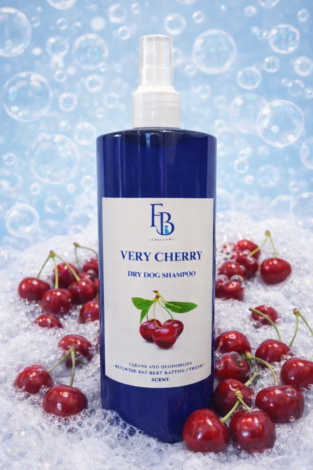 🐾A Very Cherry Dry Dog Shampoo – 250ml 🐾 £11.95