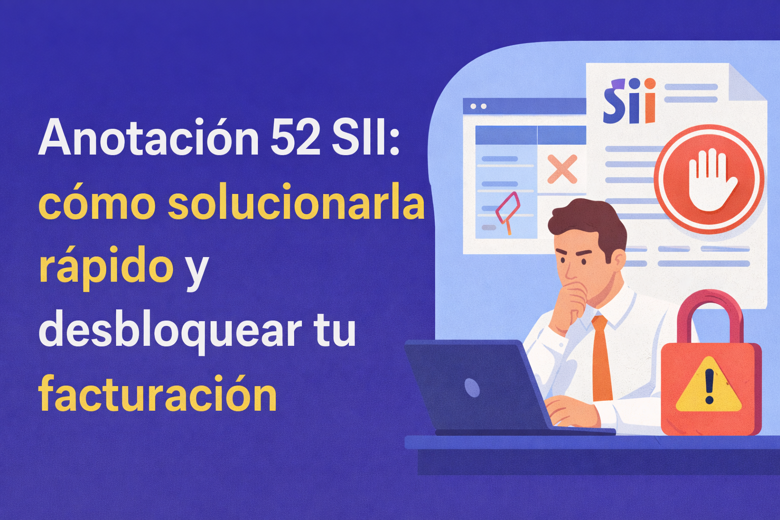 Anotación 4111 del SII: qué es, por qué bloquea tus facturas y cómo solucionarla