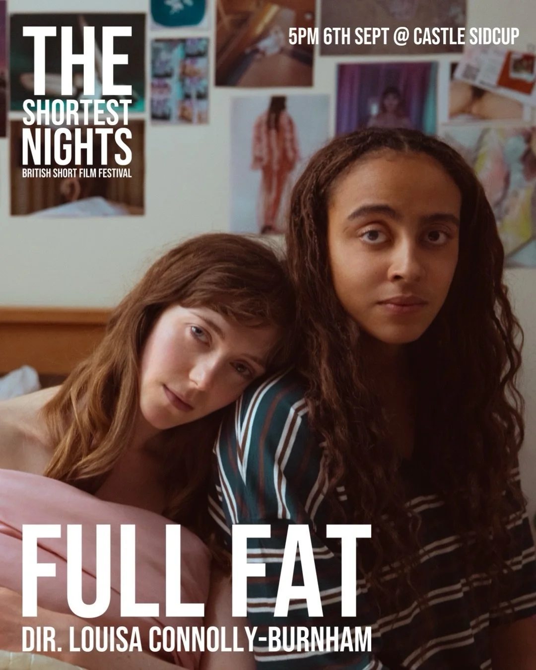 FULL FAT nails the frustration of being &lsquo;friend-zoned&rsquo;, with cinematic flair and unexpected twists along the way. Catch it as part of our FALLOUT programme at 5pm on 6th September at @castlesidcup - ticket link on our bio 🎟️🎬🙂