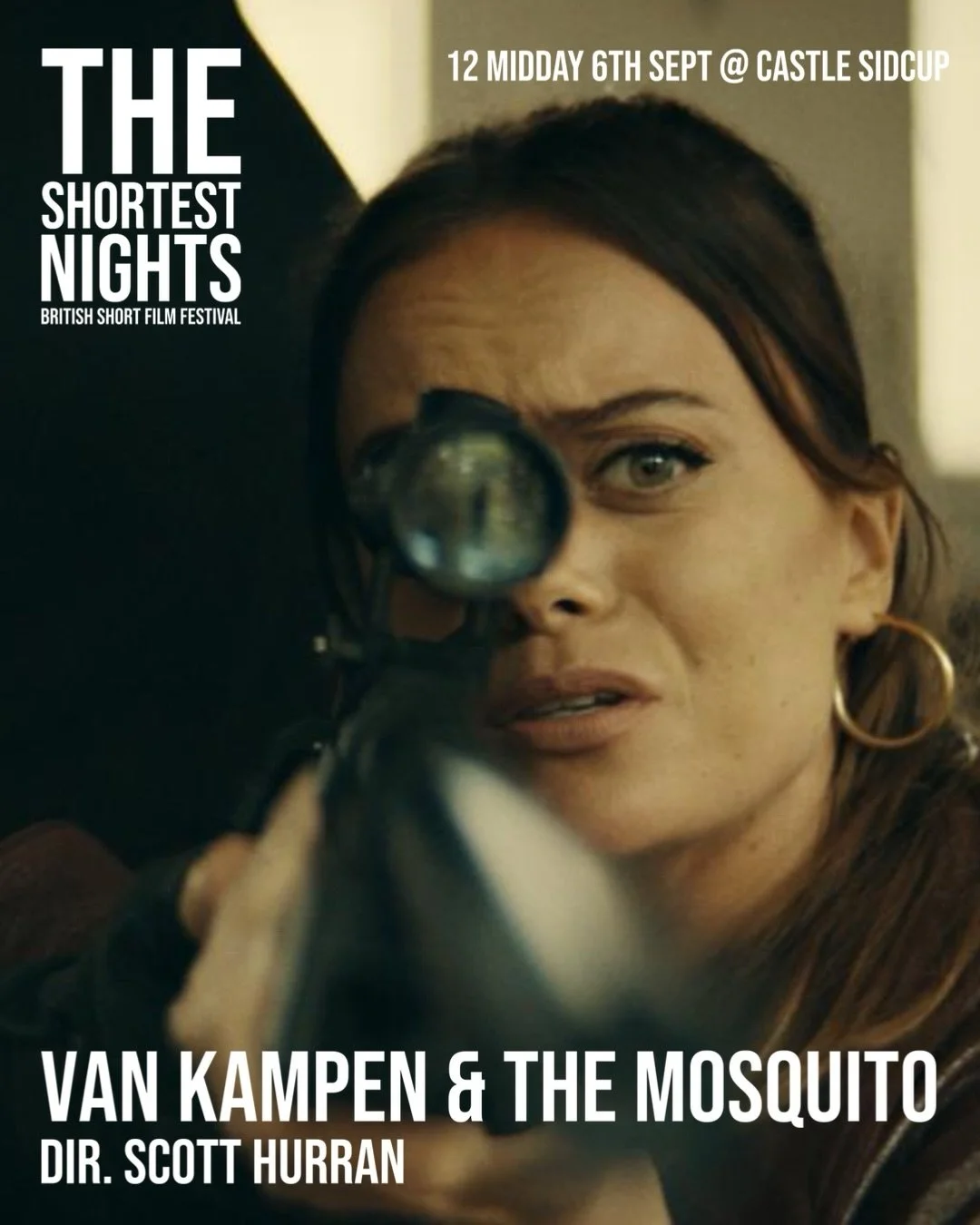 The hilarious, VAN KAMPEN AND THE MOSQUITO sees a seasoned assassin have to mentor an annoying nepo baby&hellip; what could go wrong? Catch it as part of our GRIFTIN&rsquo; programme at 12 midday, 6th September at @castlesidcup - ticket link in our b