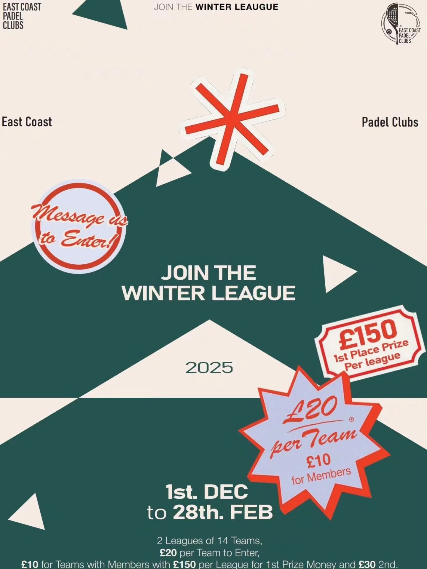 IT'S GAME TIME - We are really excited to launch our Winter League, let's find out what Hull has got! All you have to do is message us to enter 📩