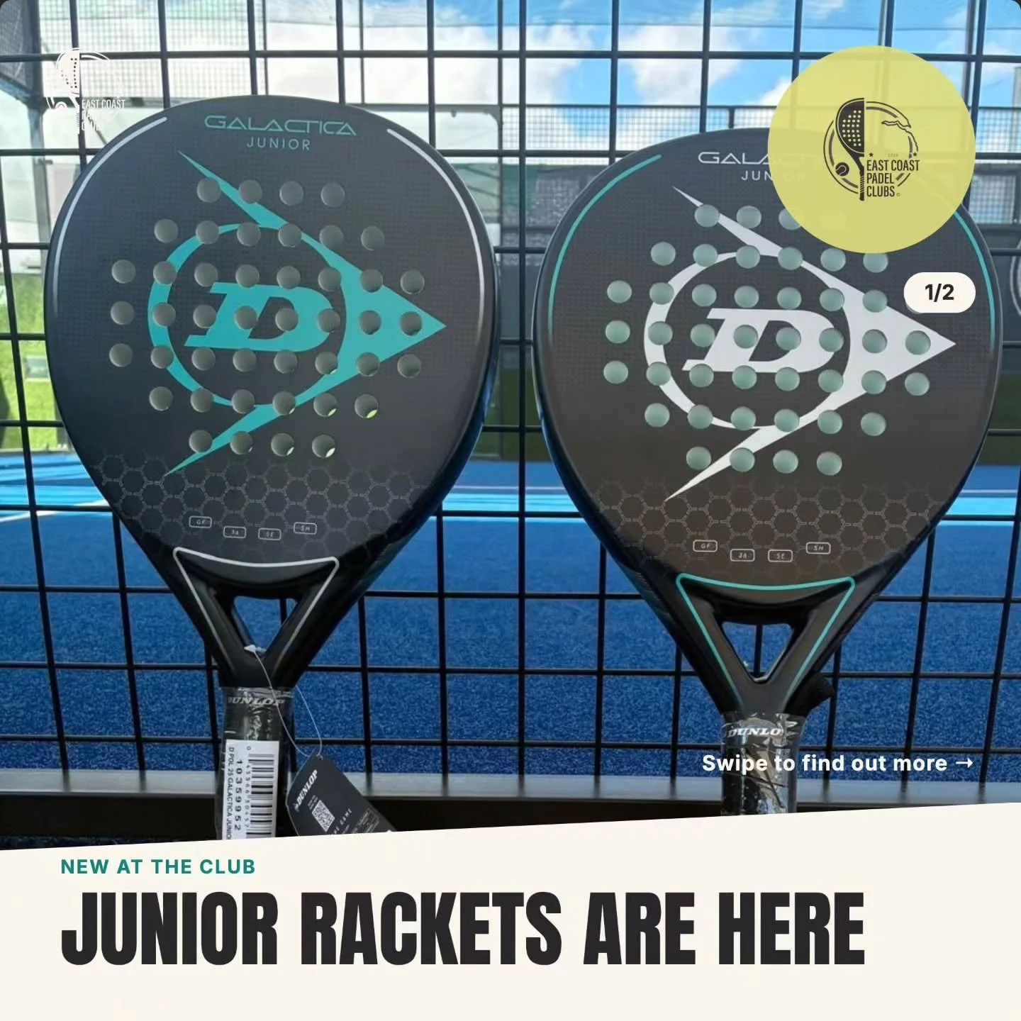 KIDS - we've got you covered!

Junior rackets are now available for **FREE RENTAL** at Active Plus &mdash; just ask behind the desk and we'll sort you out.

Whether they're picking up a racket for the first time or already hooked on padel, there's no
