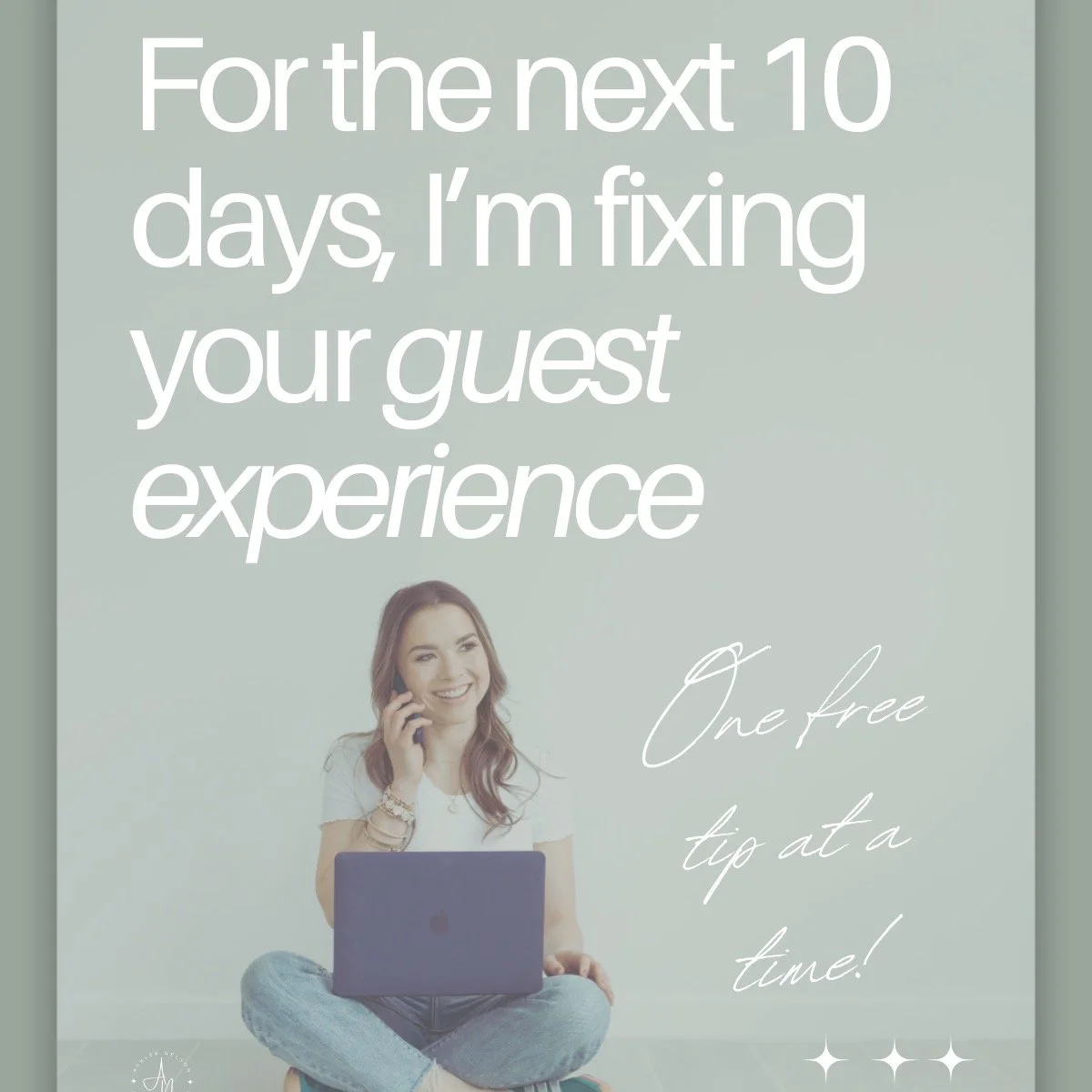 Alright friends, buckle up.

For the next few days, I&rsquo;m running a series called &ldquo;10 Ways to Improve Guest Experience for $0.&rdquo;

Yes, zero dollars. The budget of my college years. 😅 

Most guest experience problems aren&rsquo;t money