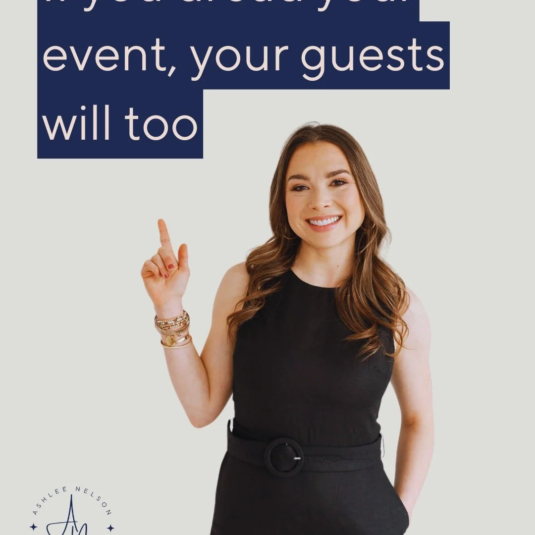Oh, you mean events aren't supposed to feel like a performance art piece where everyone's secretly checking their watch?

Wild concept.

Here's THE thing nobody tells you when you start planning events: trying to impress people is exhausting.

And yo