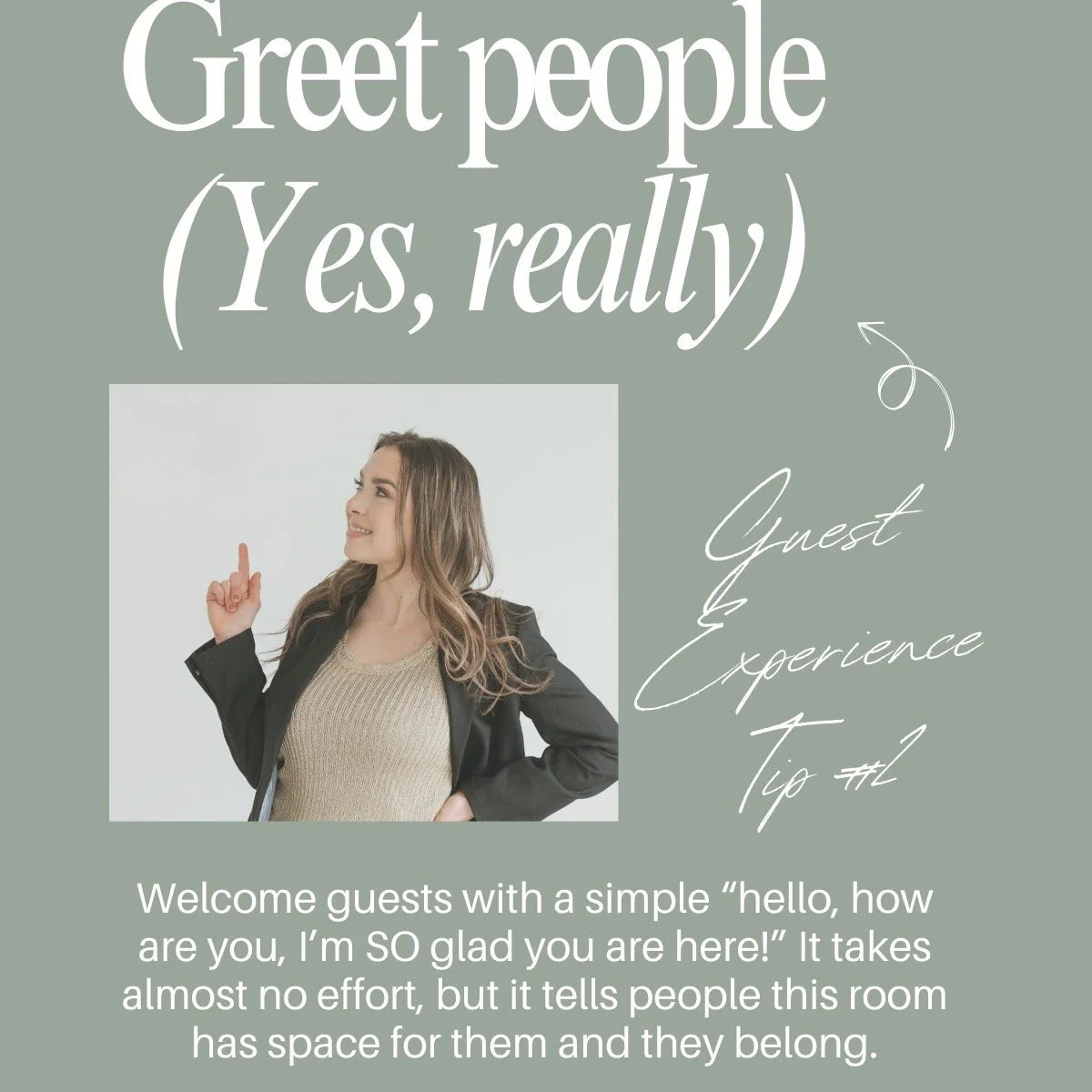 Welcome back to the series where we take your event from &ldquo;we tried our best&rdquo; to &ldquo;look at us being wildly competent!&rdquo; ((all without spending a dime)). 

Tip #2 is not only my personal favorite, it is embarrassingly simple:

Say