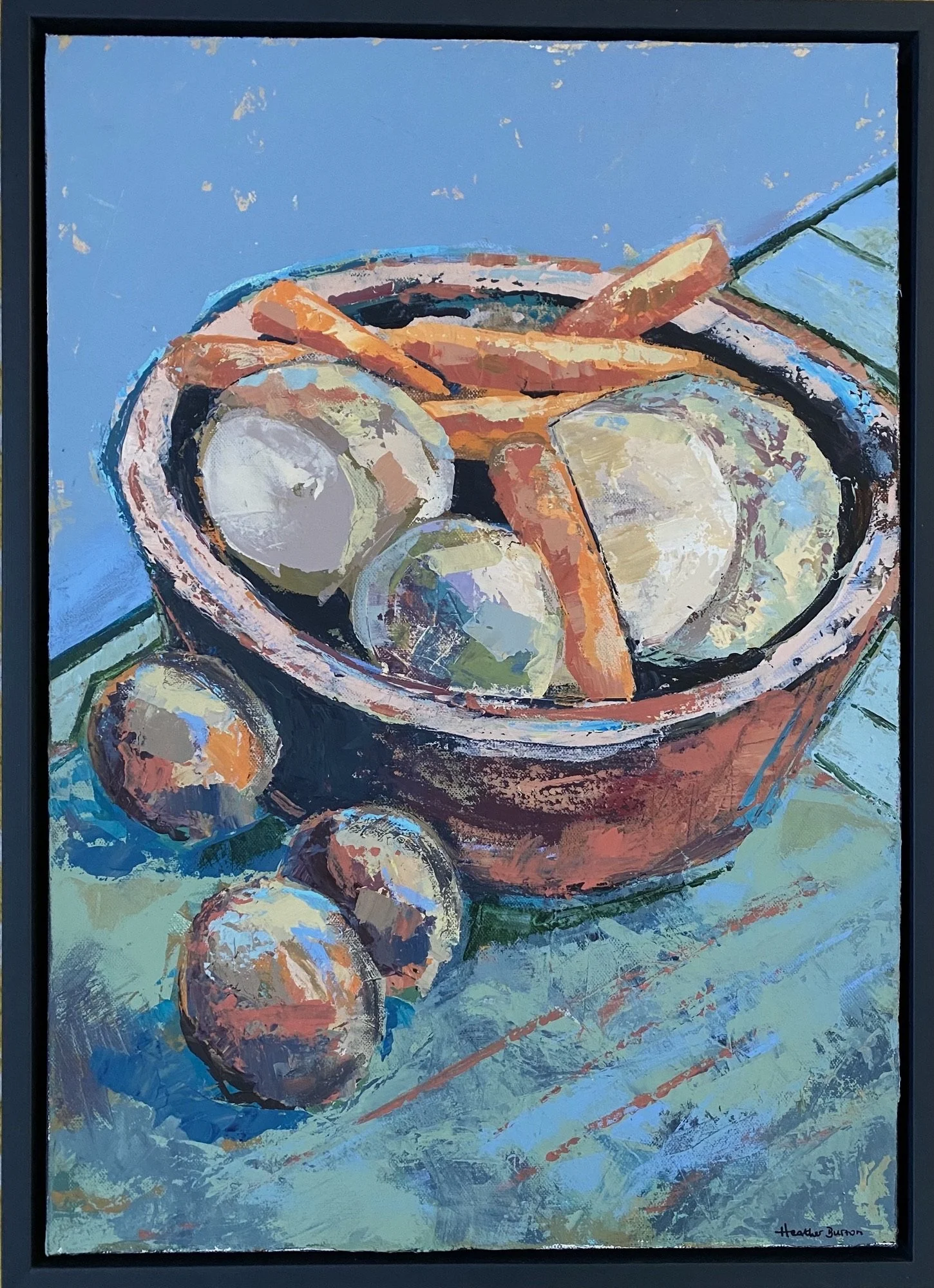 Prepping for Stew (framed).jpeg