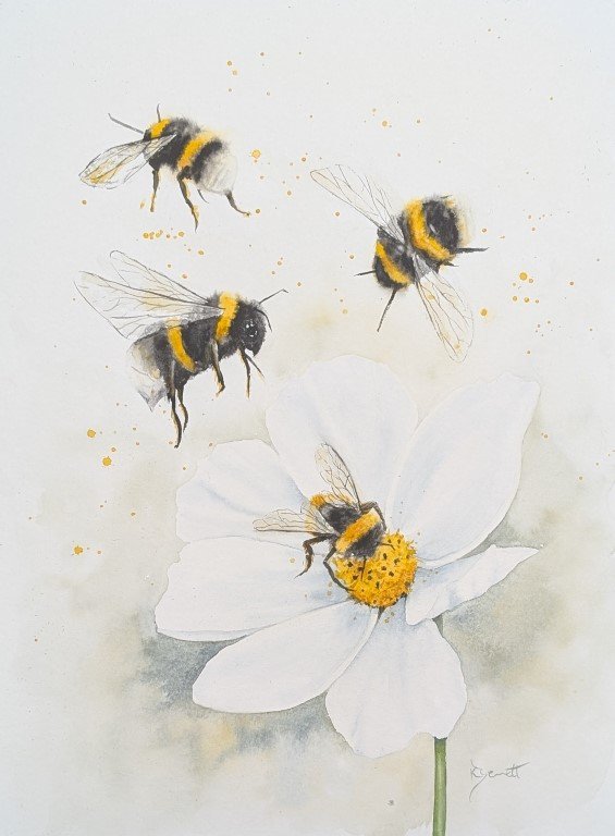 Be Patient. Watercolour by Kerry Bennett 28 x 38 cm.jpg