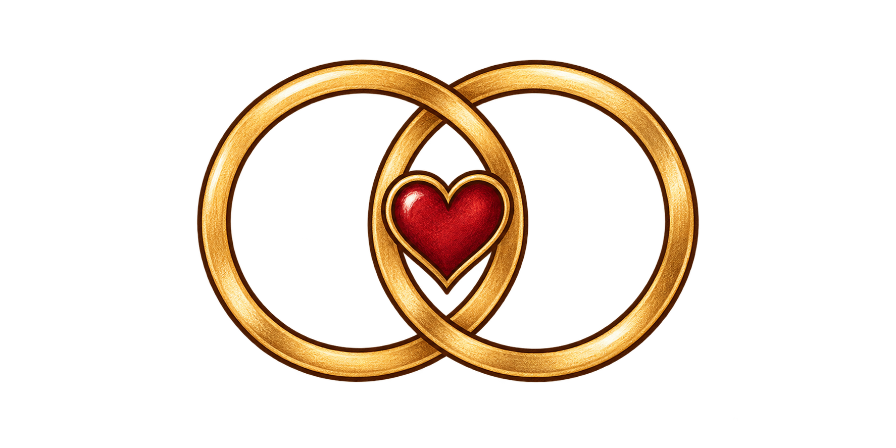 Love knot emblem for Sycamore Harbor romantic cozy mysteries