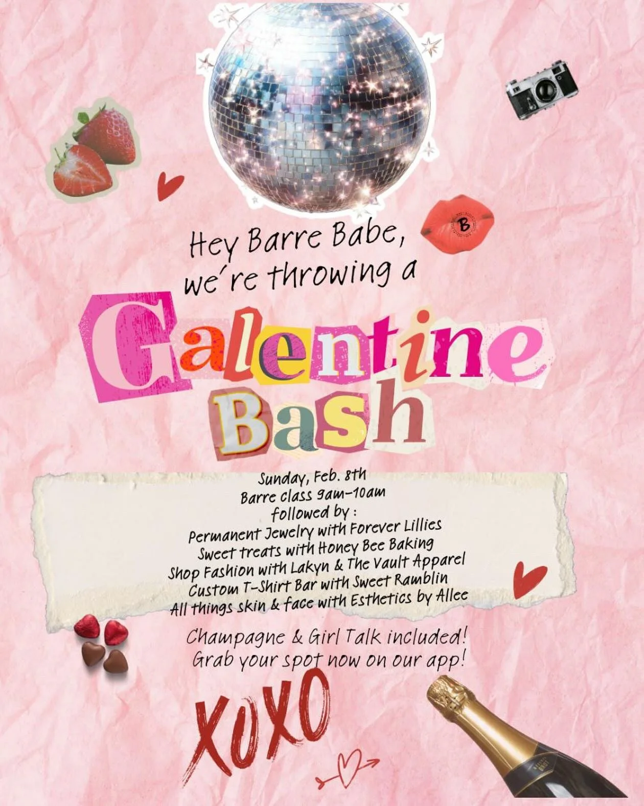 Galentine plans = made 💕

Join us at @bodysculptbarrebrusly in Brusly, LA for their Galentine Bash on Sunday, Feb. 8th ✨ Forever Lillies will be there with permanent jewelry&mdash;the perfect way to celebrate friendship with a piece you never take o