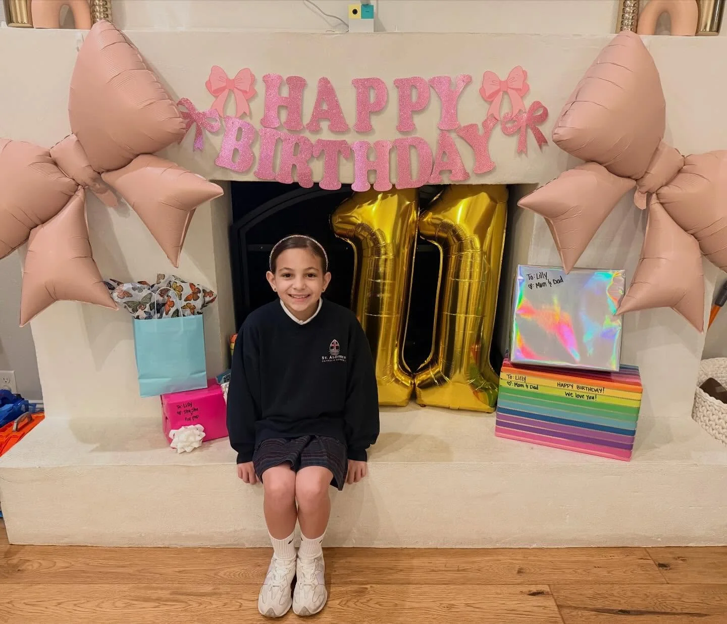 Our sweet girl is 11 years old! Help me wish Lilly the Happiest of Birthdays! 🥳🥳