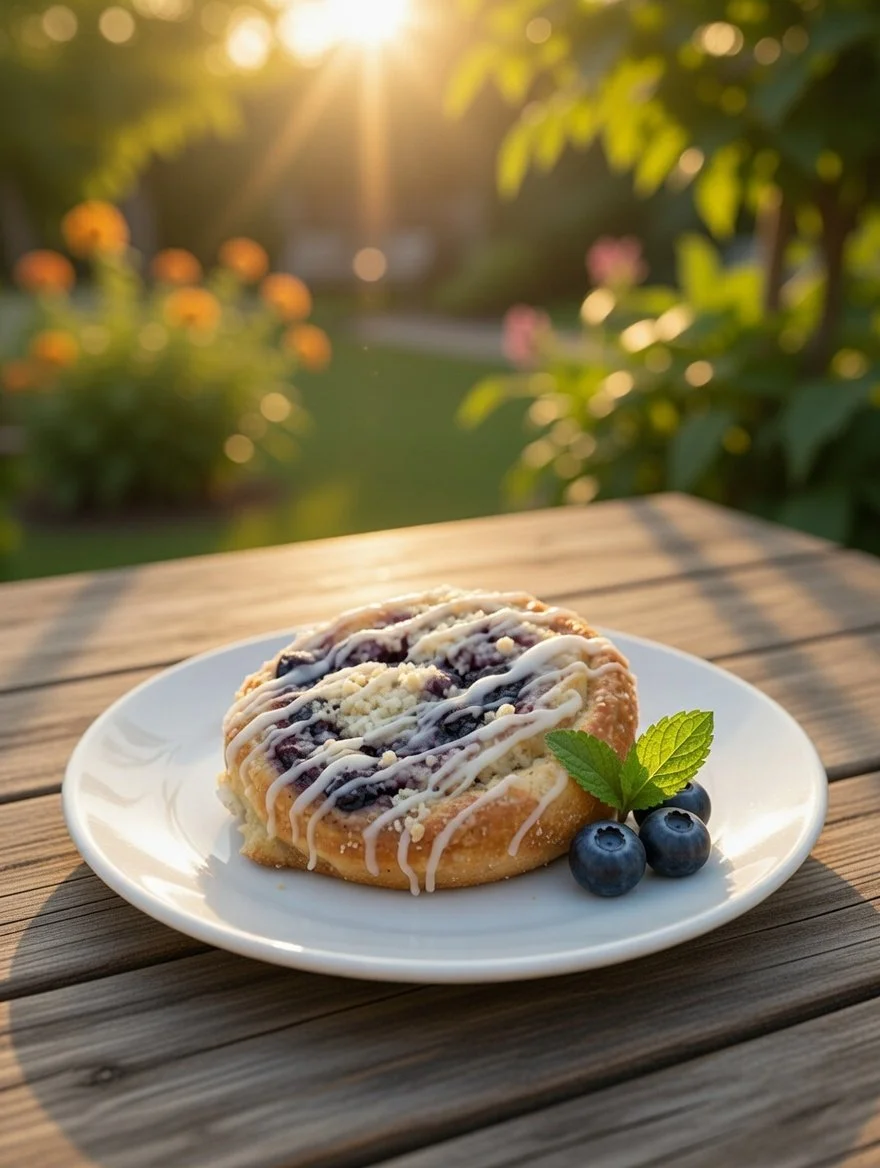 Blueberry Danish