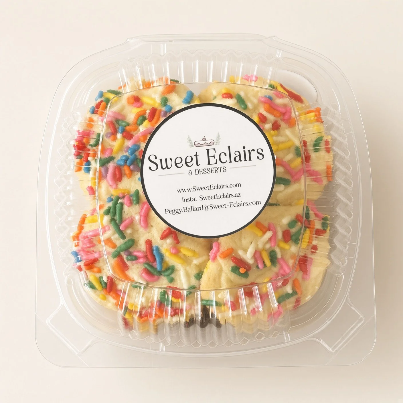Clamshell, Butter "Birthday" Cookie.jpg