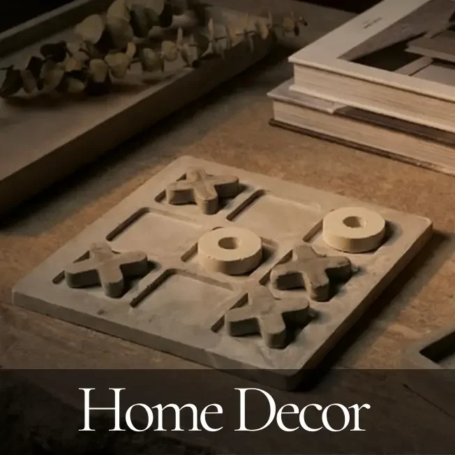 Hand-cast concrete pieces designed to last