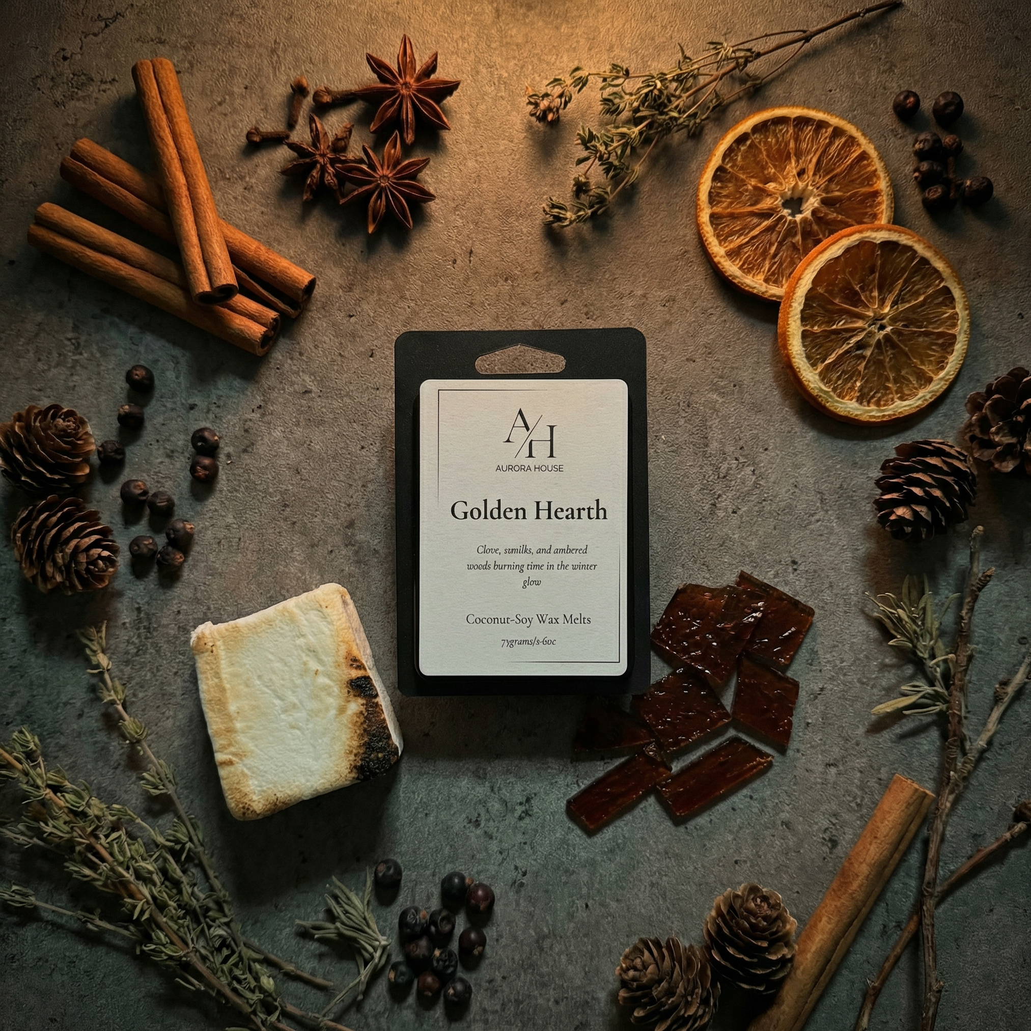 Photo 3 - Golden Hearth Overhead Flat Lay (2025x2025).png