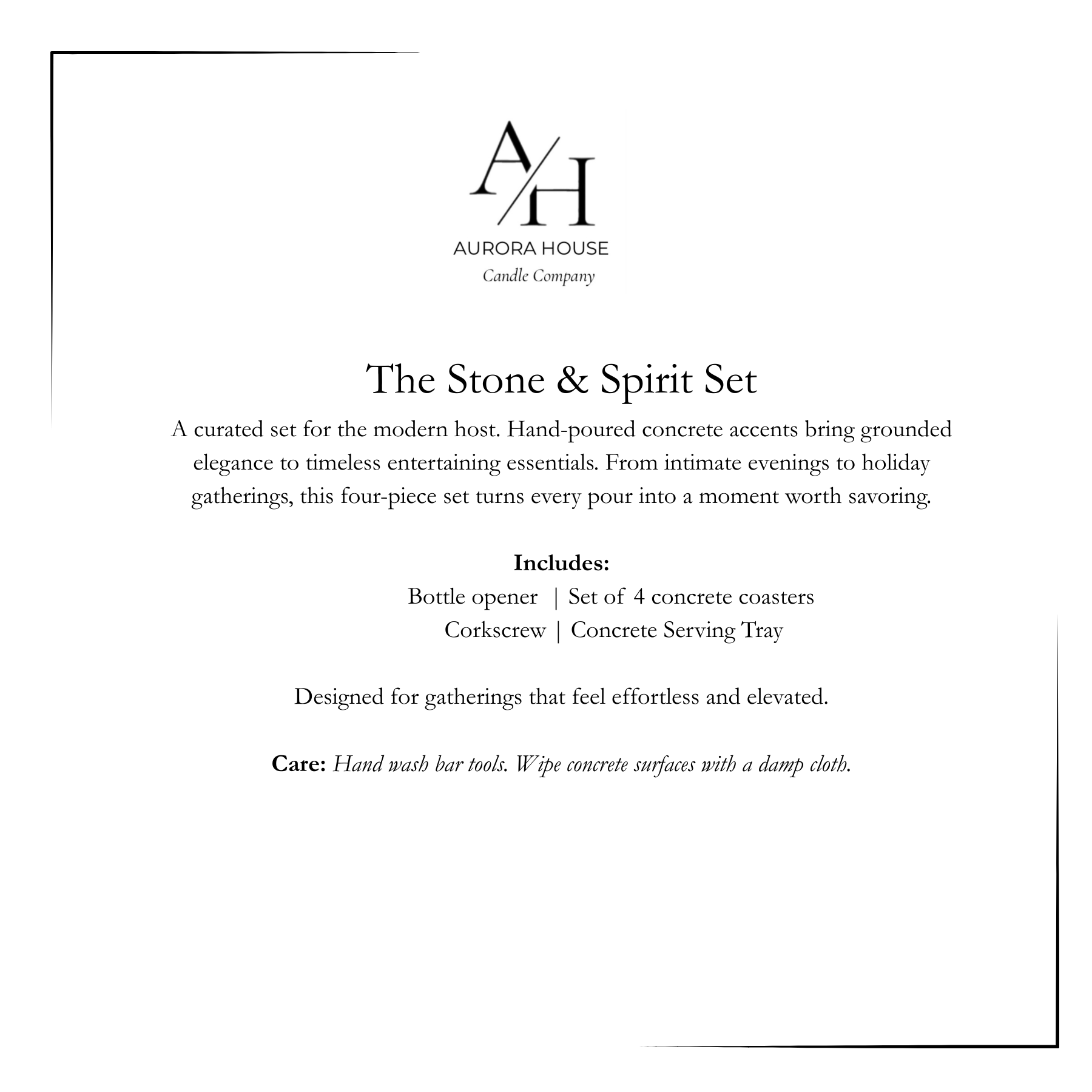 The Stone & Spirit Set